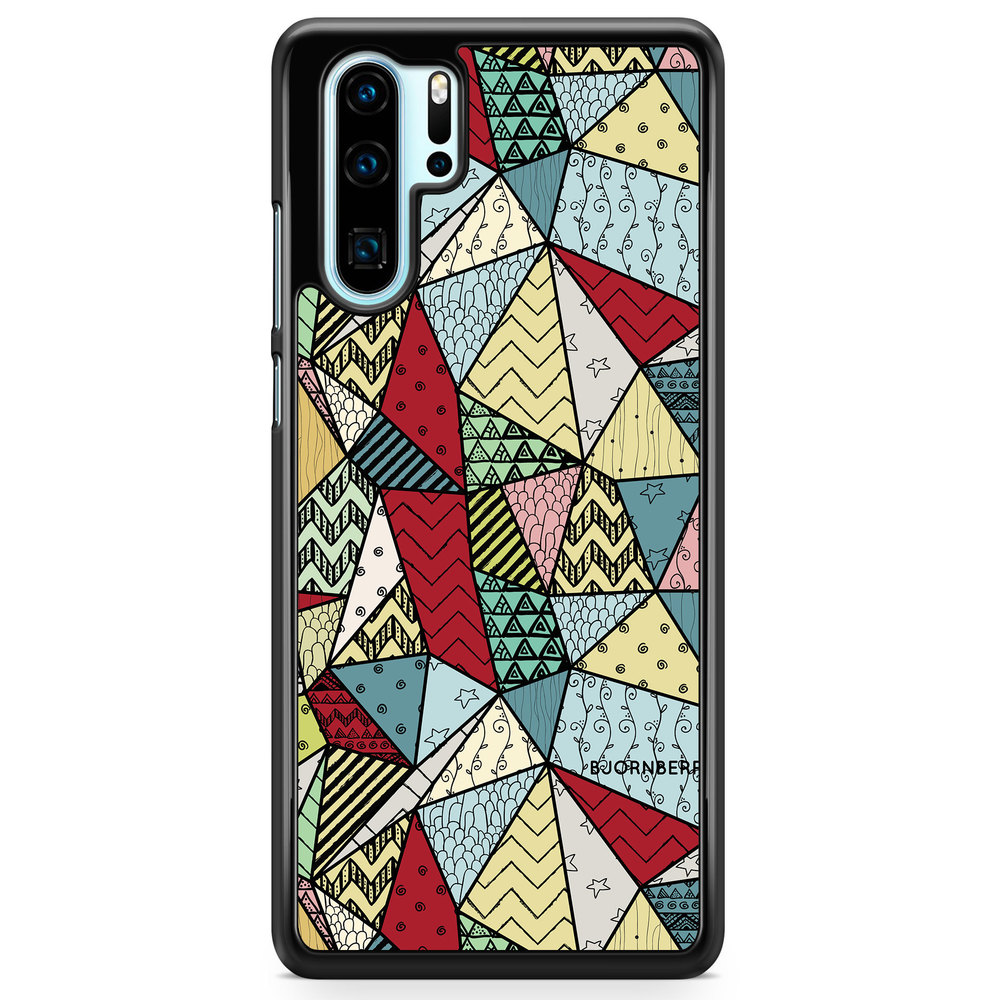 Huawei P30 Pro Case - Polygons