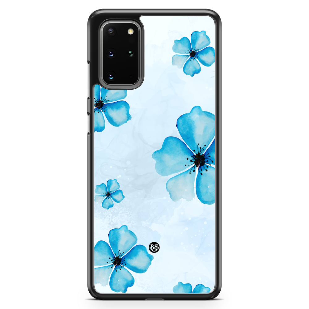 Samsung Galaxy S20 Plus Case - WILD BLOOM - Blue Bloom
