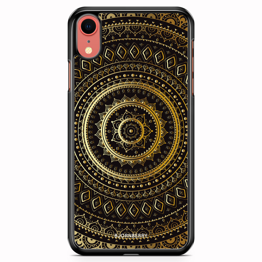 iPhone XR Case - Gold Mandala