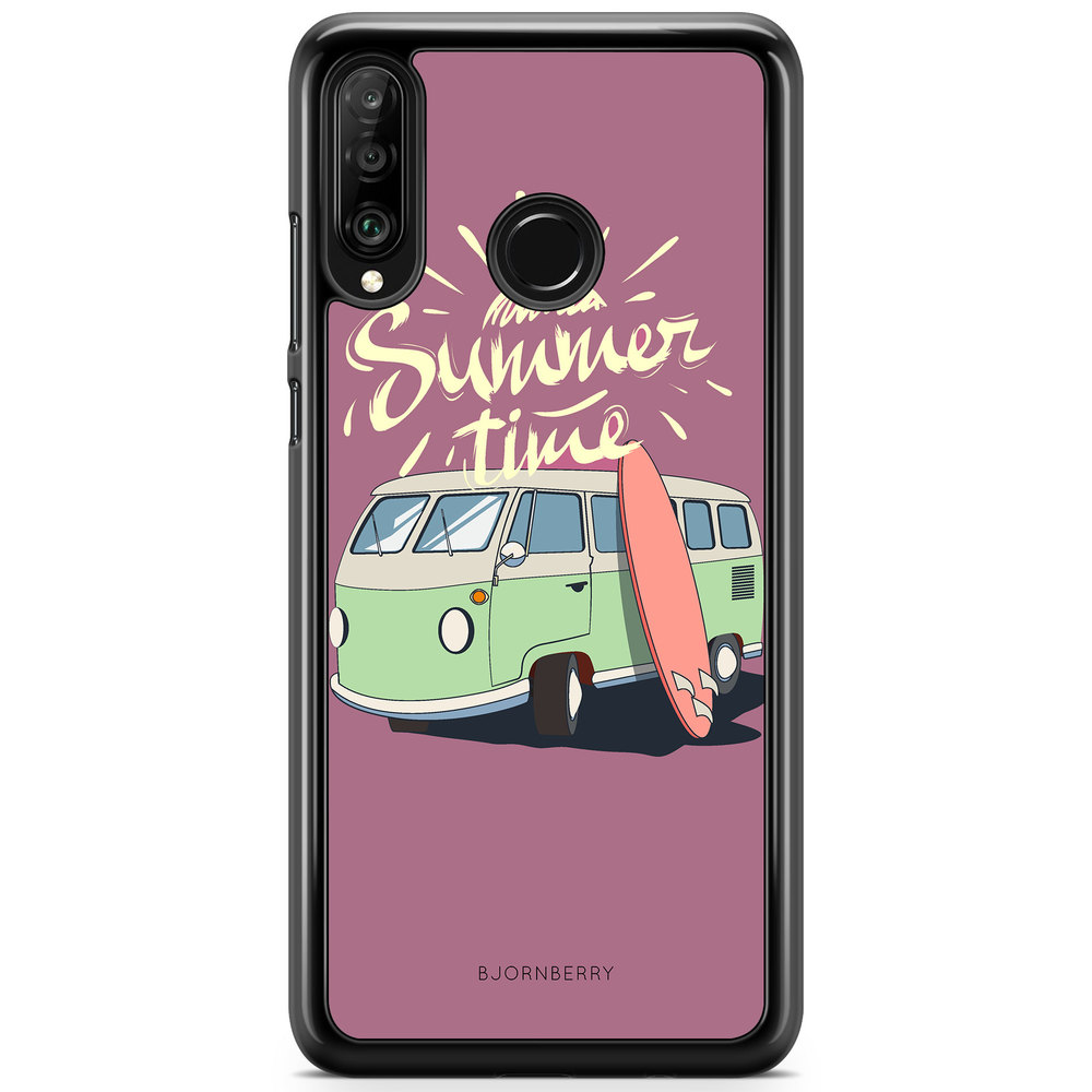 Huawei P30 Lite Case - Summer Van (Pink)