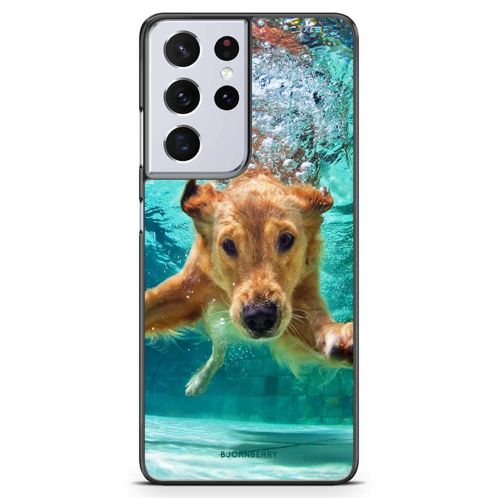 Samsung Galaxy S21 Ultra Case - Dog Underwater