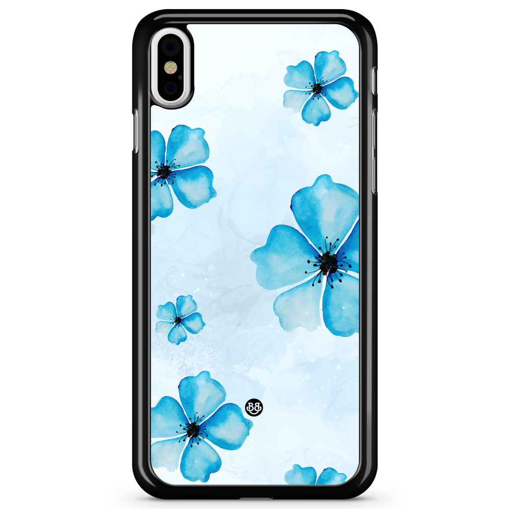 iPhone X / XS Case - WILD BLOOM - Blue Bloom