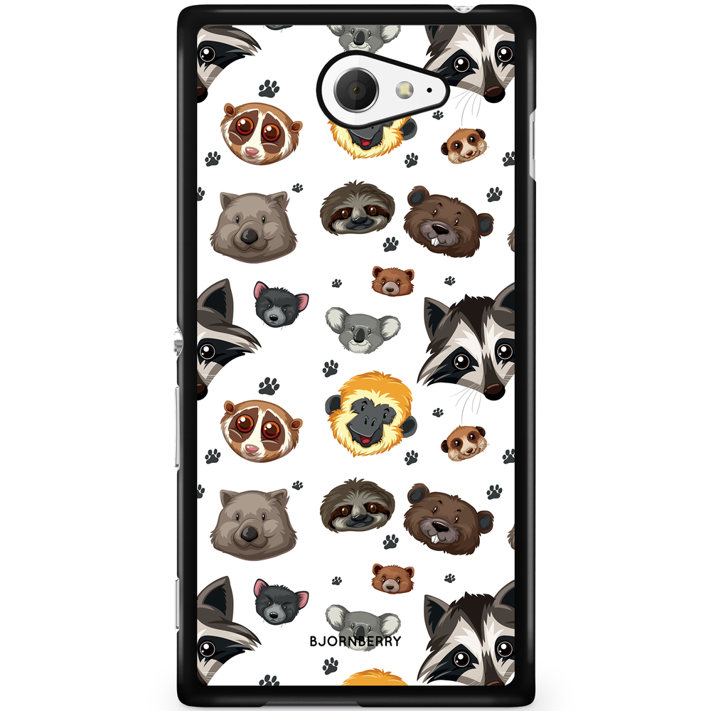 Sony Xperia M2 Aqua Case - Animals