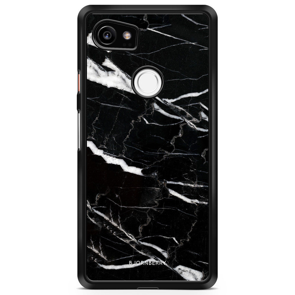 Google Pixel 2 XL Case - Black Marble