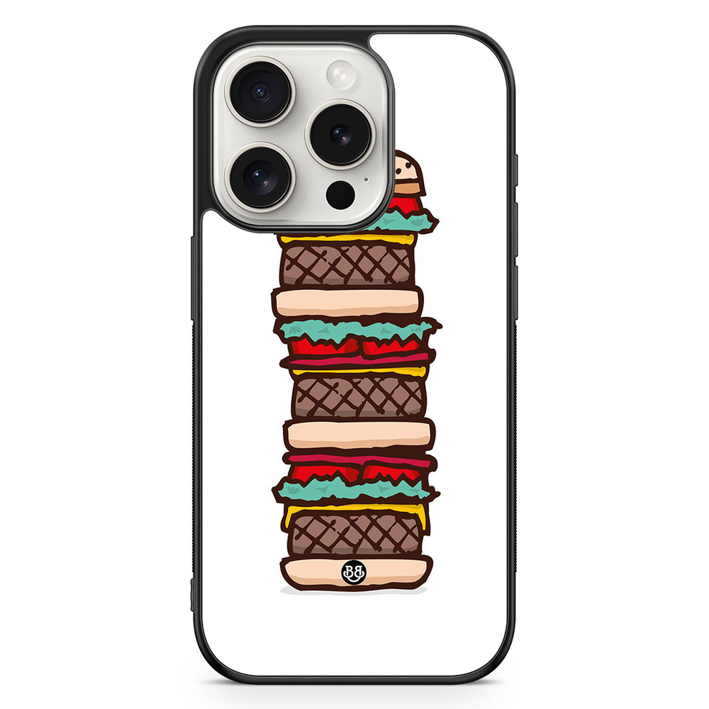 iPhone 15 Pro Case - Gigantisk Hamburgare