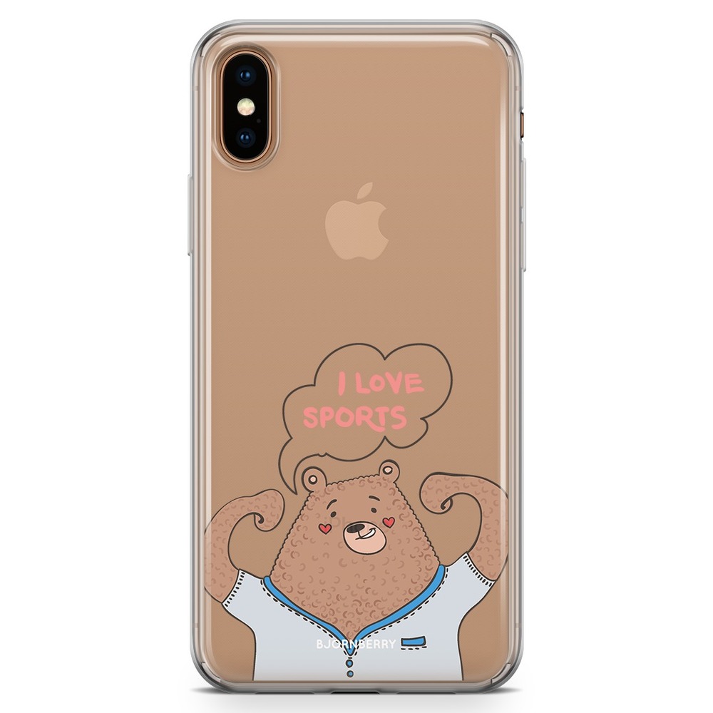 iPhone Xs Max Fashion Skal - I love sports
