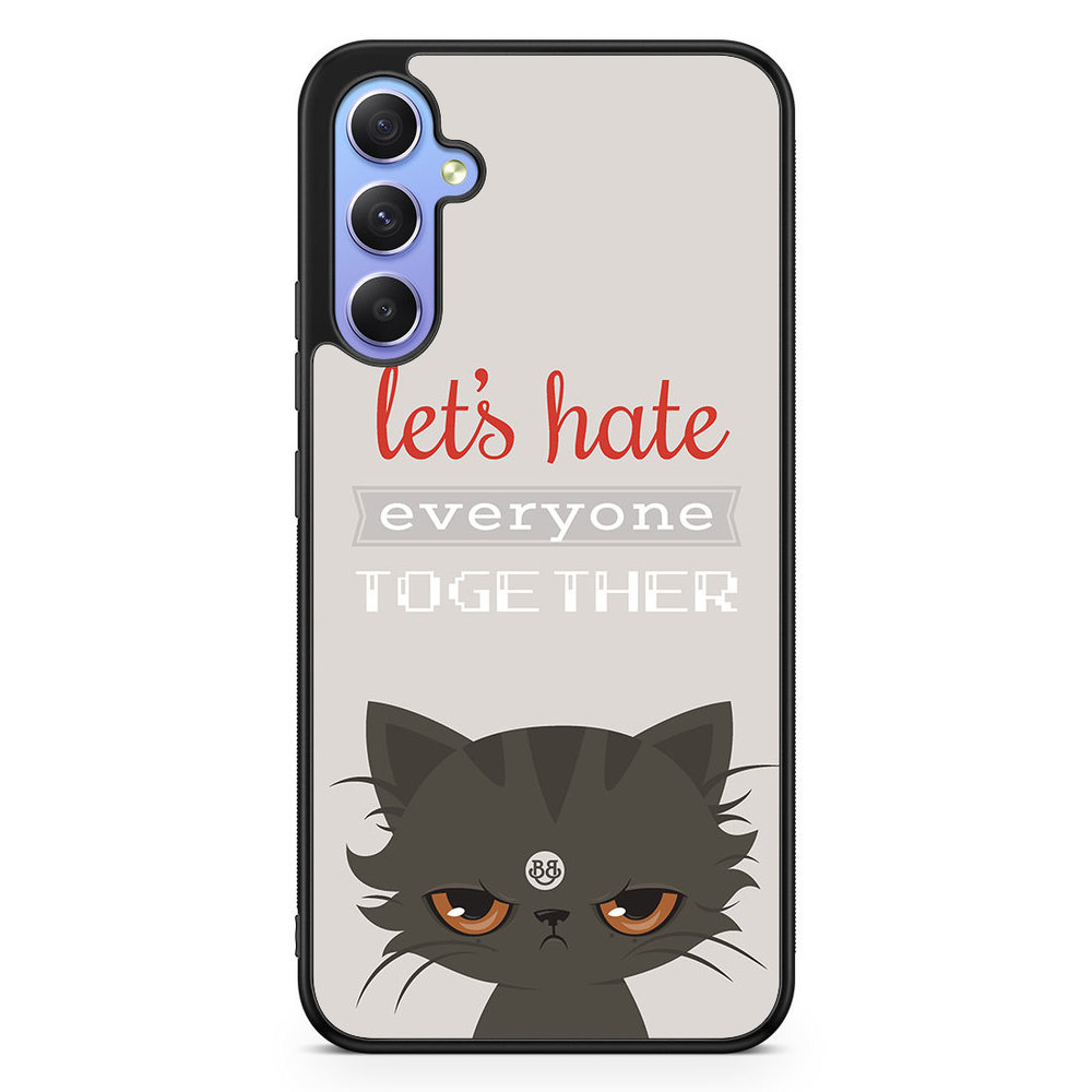 Samsung Galaxy A34 5G Case - Angry Cat
