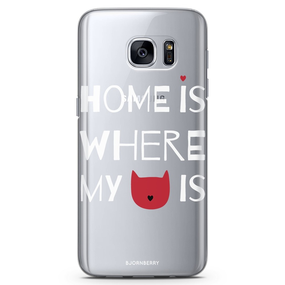 Samsung Galaxy S6 TPU Case - Home is where..