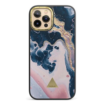 Naive iPhone 12 Pro Case - Pink Swirl