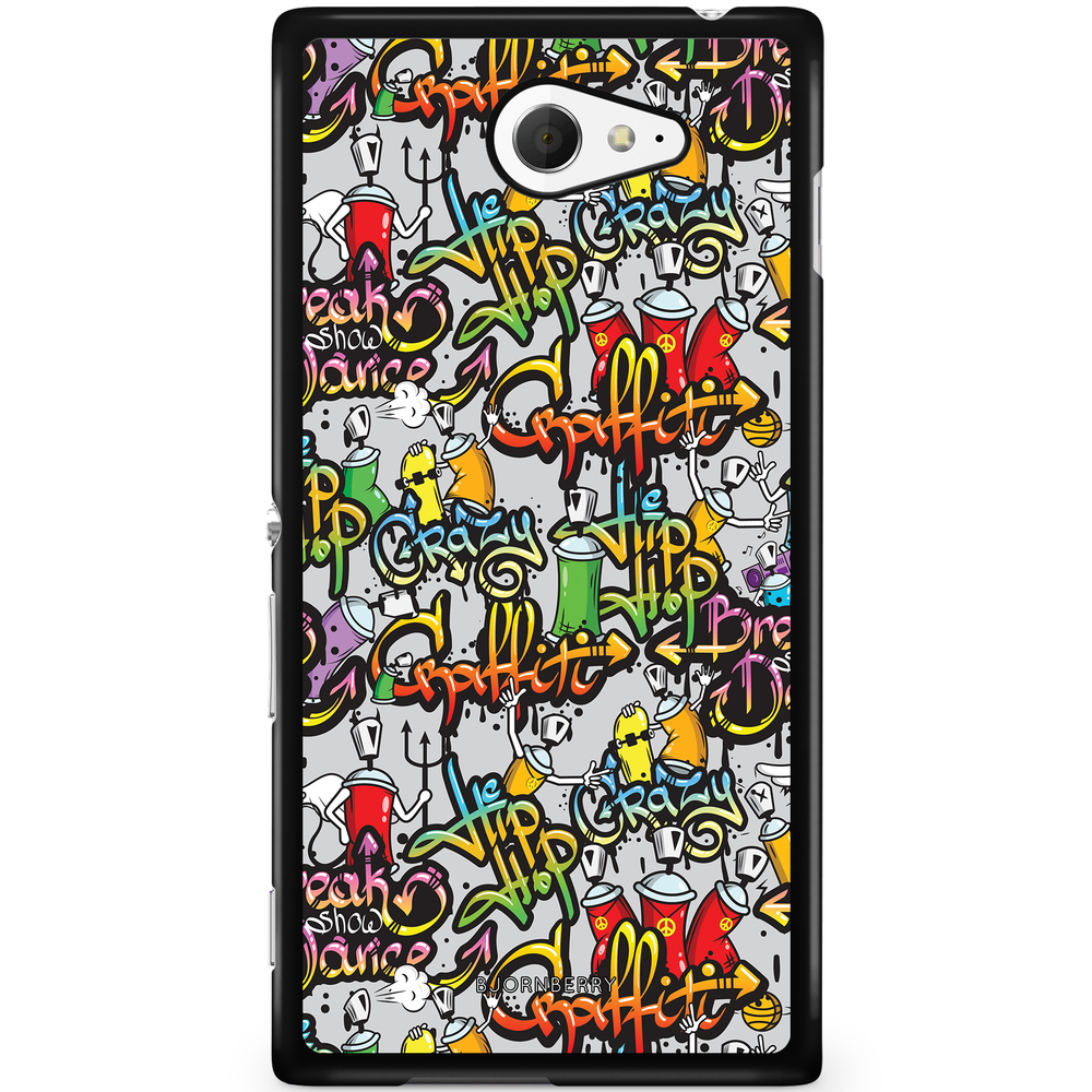 Sony Xperia M2 Aqua Case - Graffiti