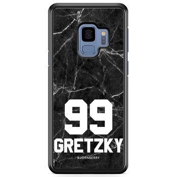 Samsung Galaxy S9 Case Custom - Black Marble Number