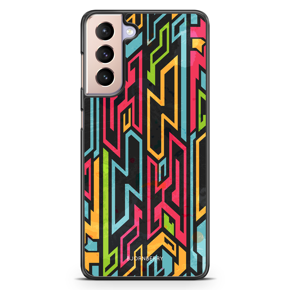 Samsung Galaxy S21 Case - Colored Tribal