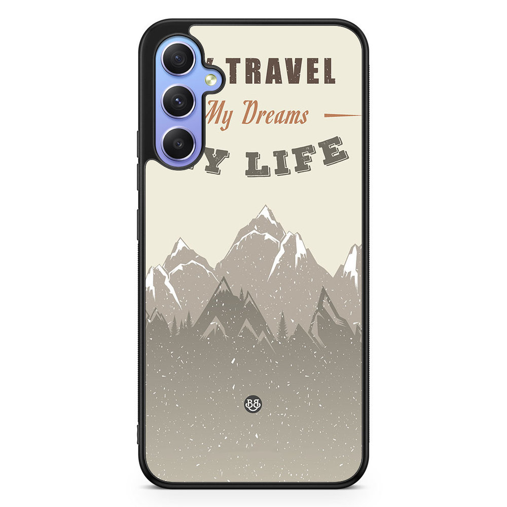 Samsung Galaxy A34 5G Case - My Travels, My Life