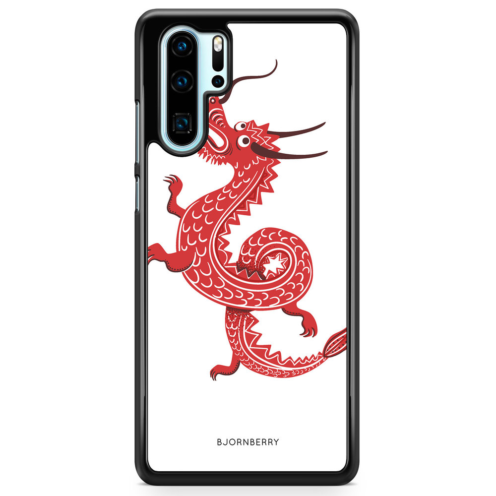 Huawei P30 Pro Case - Red Dragon