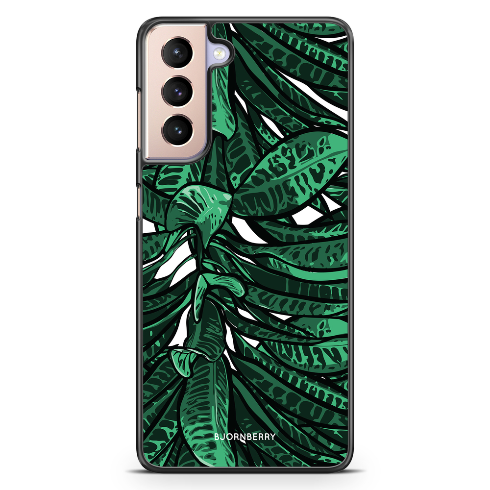 Samsung Galaxy S21 Case - Tropical Leaves