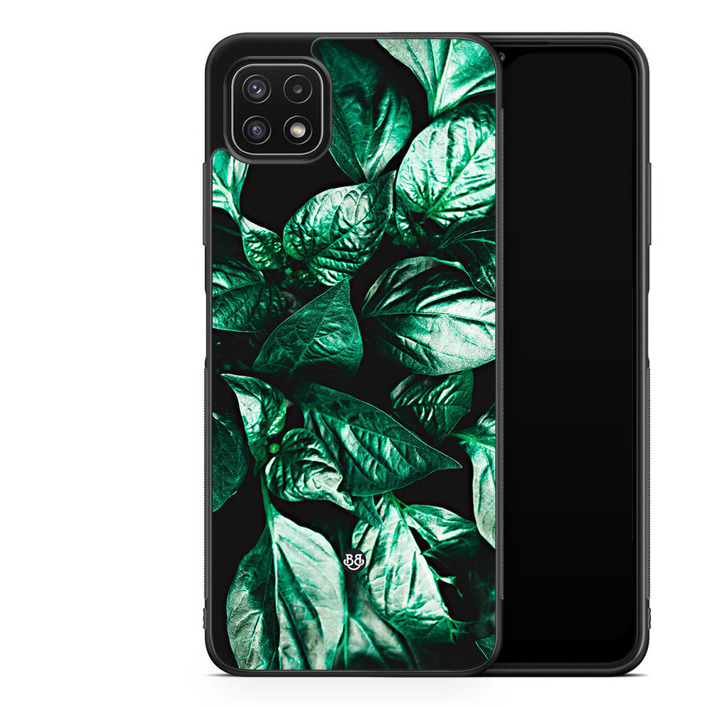 Samsung Galaxy A22 5G Case - Green Leaves