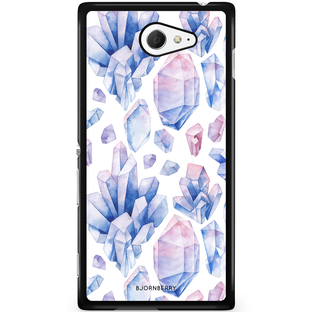 Sony Xperia M2 Aqua Case - Pastel Crystals