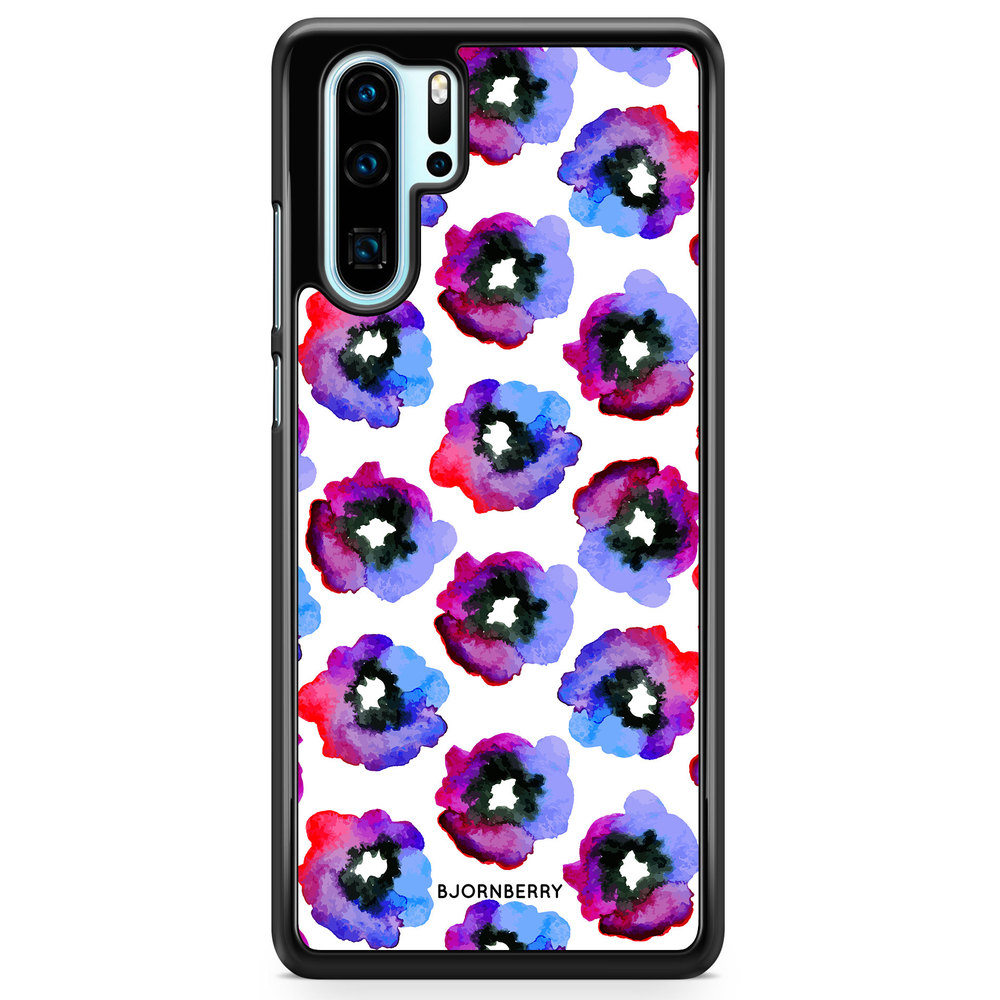 Huawei P30 Pro Case - Violet Flowers