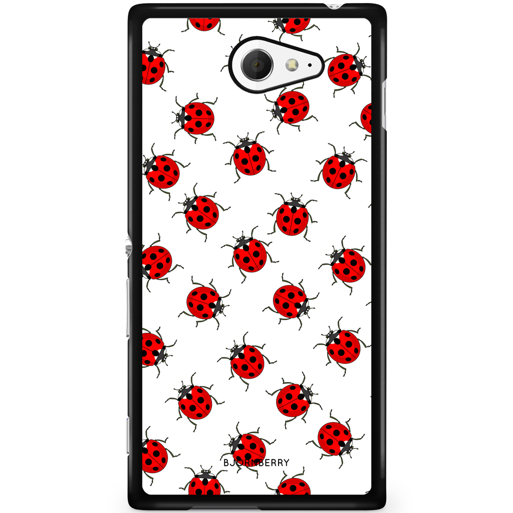 Sony Xperia M2 Aqua Case - Ladybugs