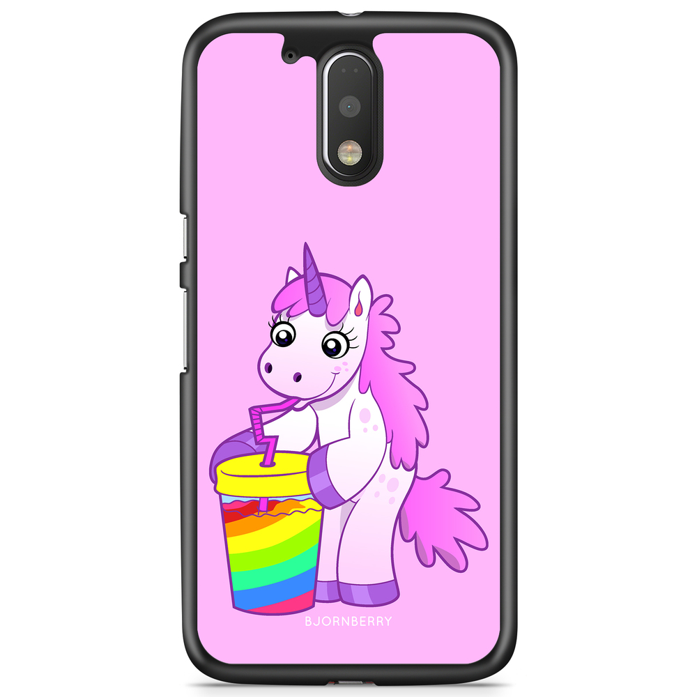 Moto G4/G4 Plus Case - Drinking Unicorn