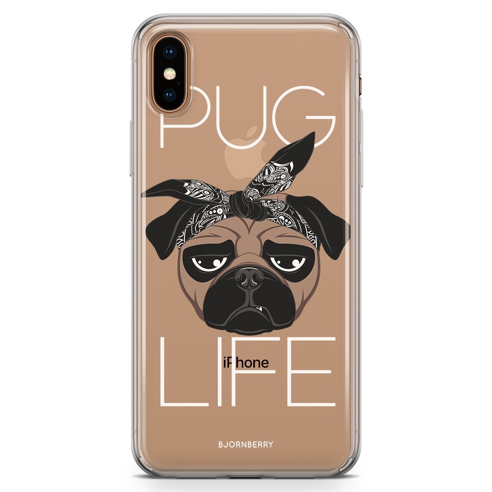 iPhone Xs Max Fashion Case - Pug Life