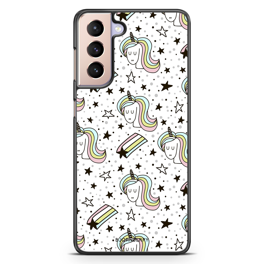 Samsung Galaxy S21 Case - Unicorn Pattern