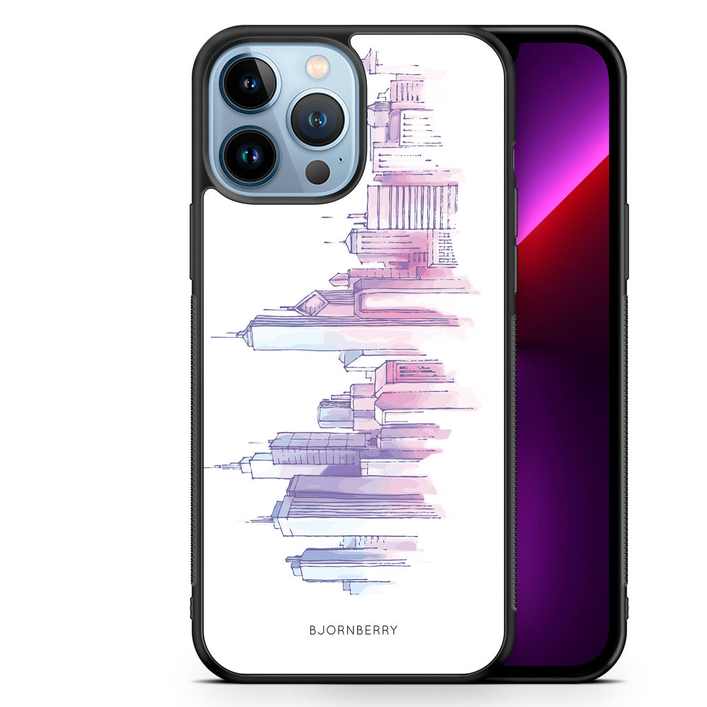 iPhone 13 Pro Max Case - Watercolor Skyline
