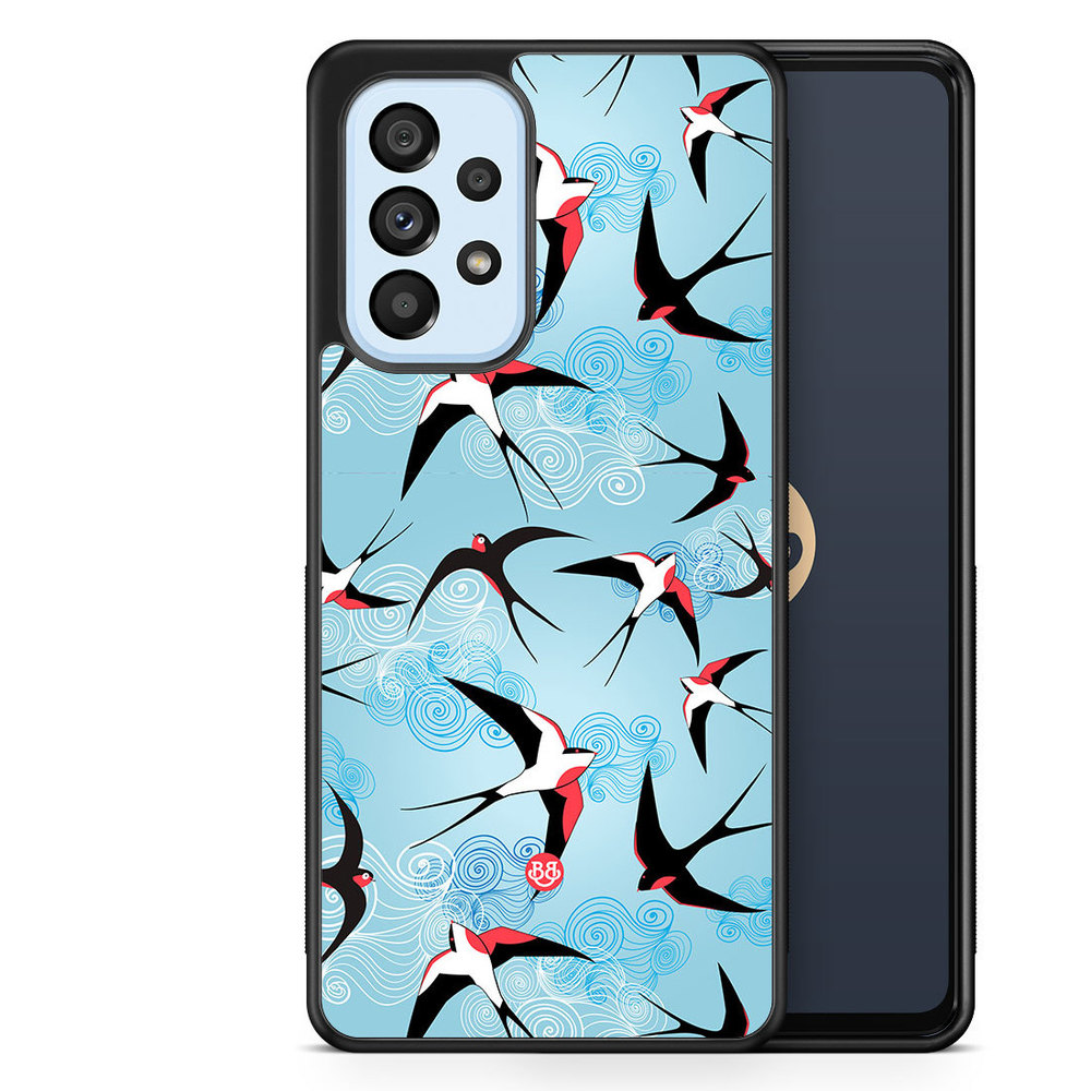 Samsung Galaxy A53 5G Case - Swallows