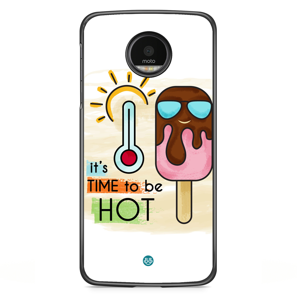 Motorola Moto G5S Plus Skal - it´s TIME to be HOT