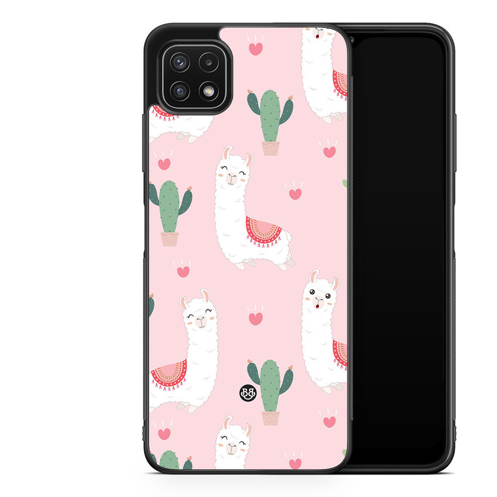 Samsung Galaxy A22 5G Case - Llama Pattern