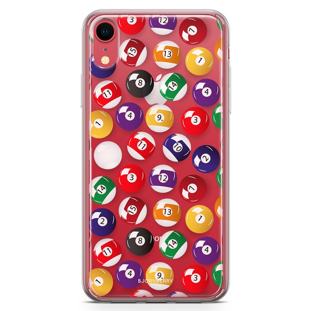 iPhone XR Fashion Case - Pool Balls