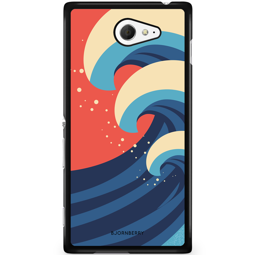 Sony Xperia M2 Aqua Case - Waves