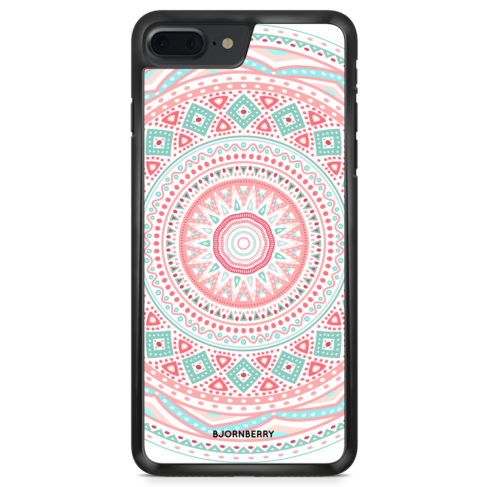 iPhone 8 Plus Case - Pastel Mandala