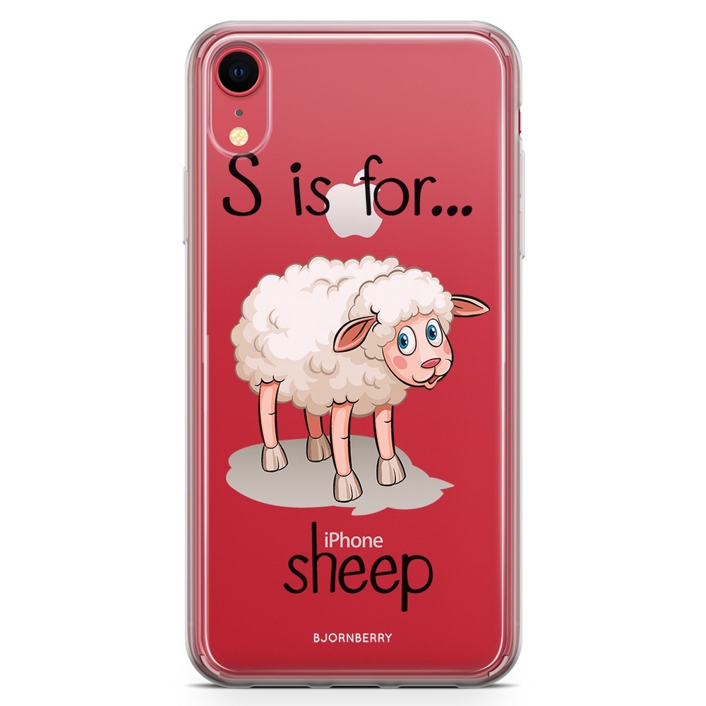 iPhone XR Fashion Skal - S is for Sheep