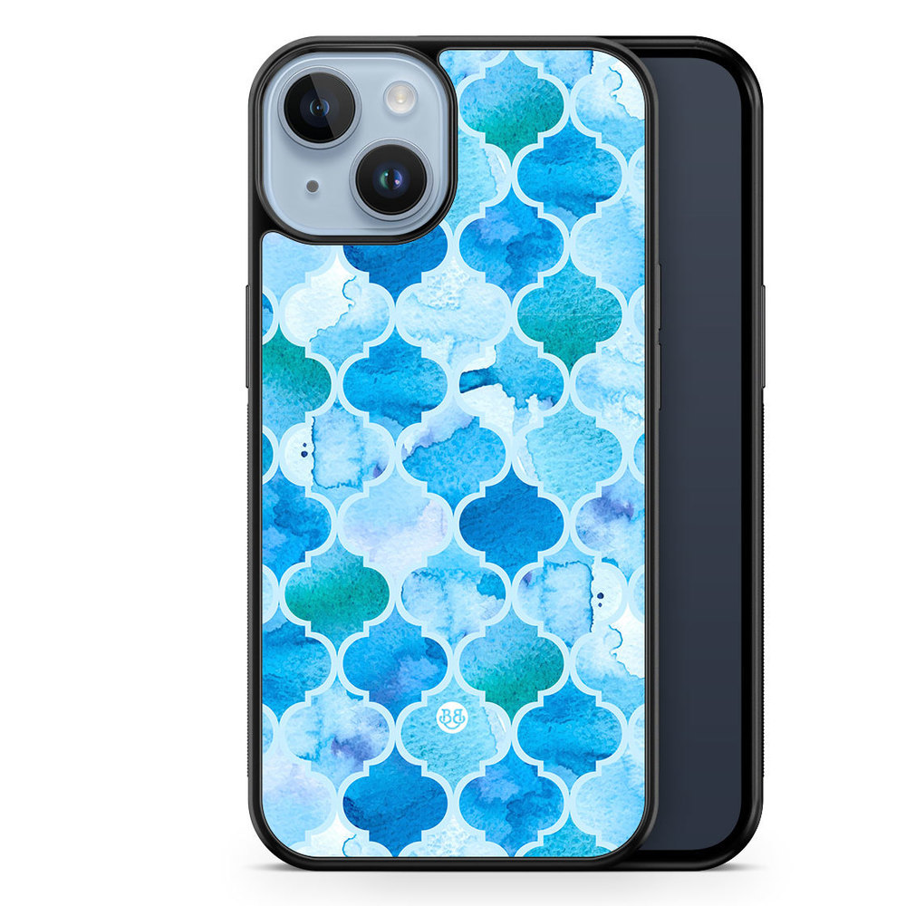 iPhone 14 Plus Case - Watercolor Moroccan
