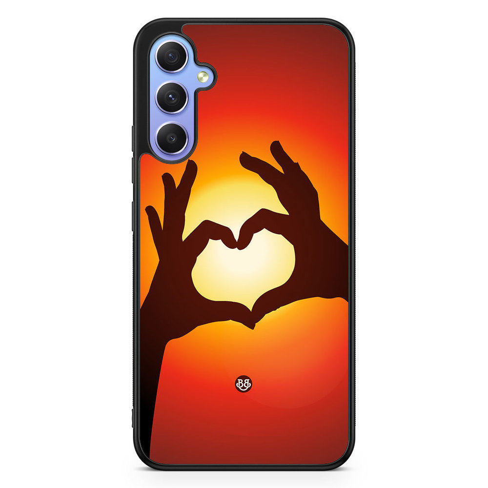 Samsung Galaxy A34 5G Case - Hands Heart