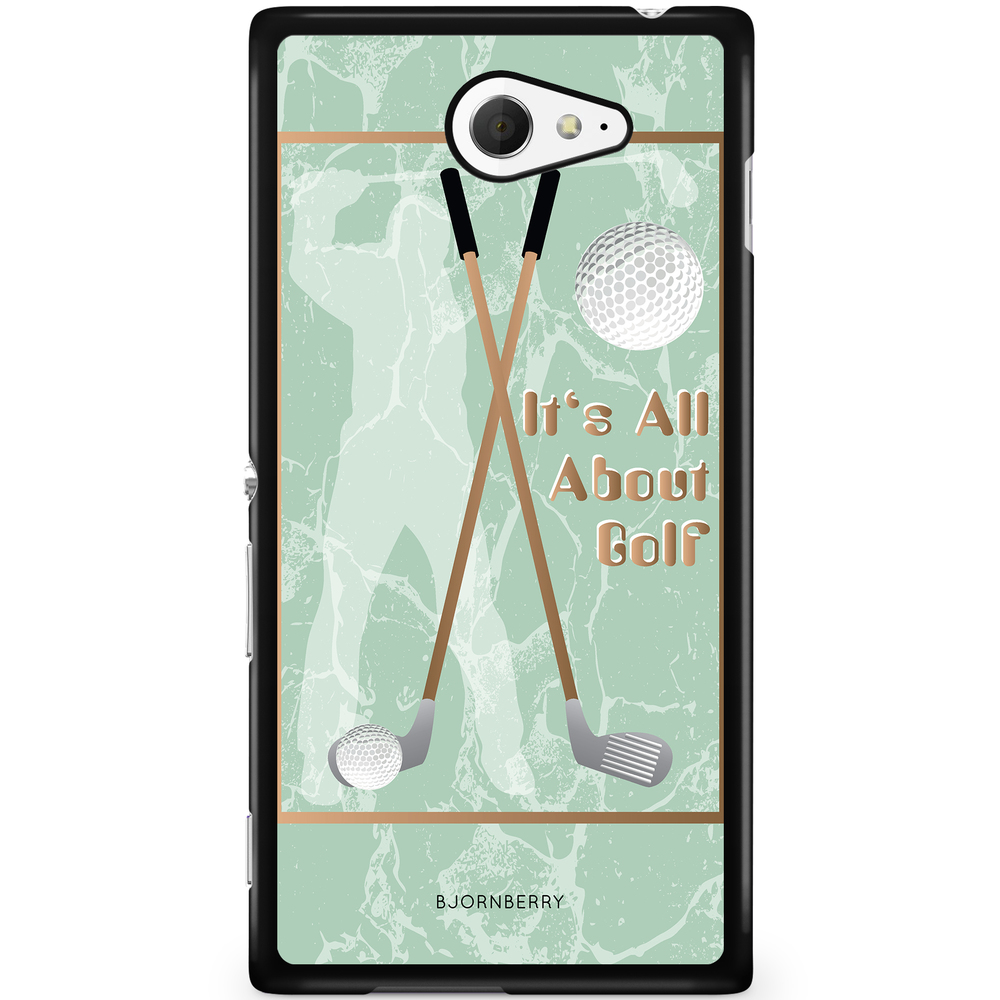 Sony Xperia M2 Aqua Case - It's All About Golf