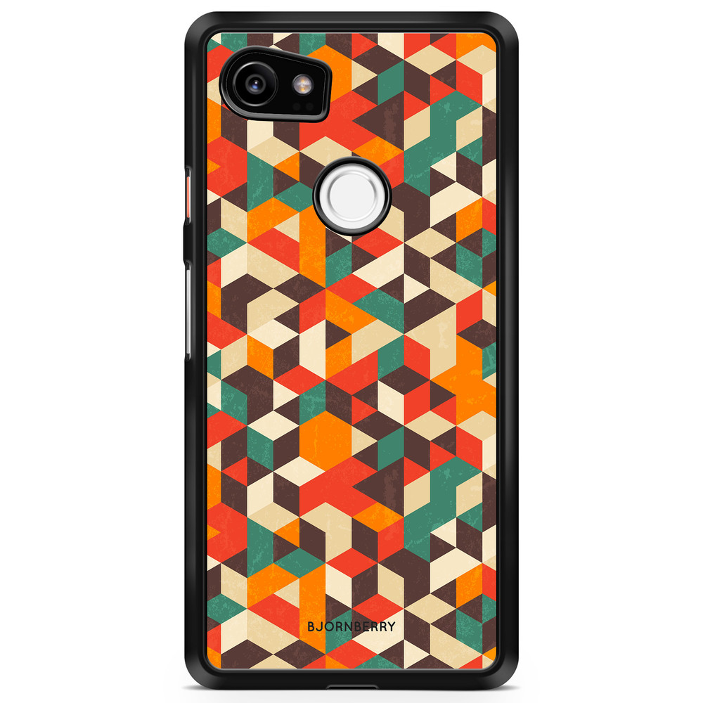 Google Pixel 2 XL Case - Retro Geometric