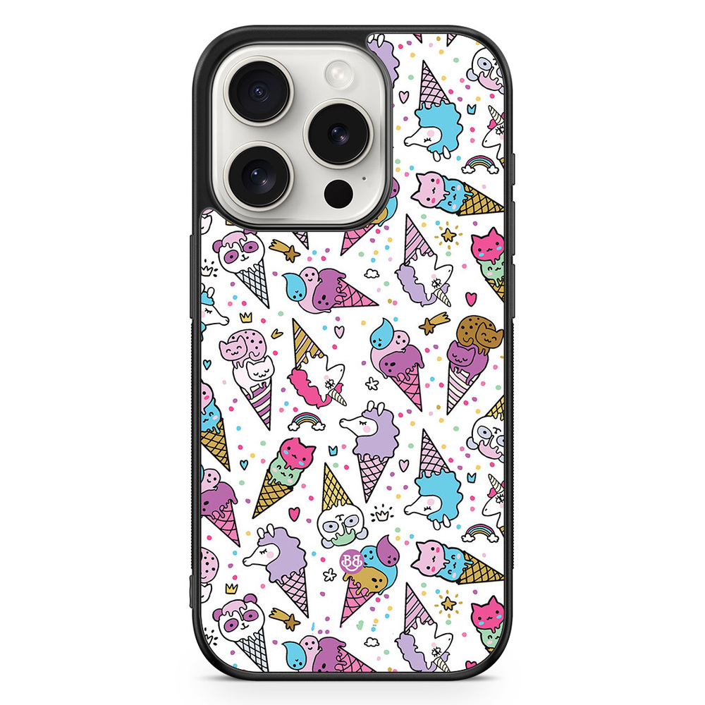 iPhone 15 Pro Case - Unicorn Ice Creams