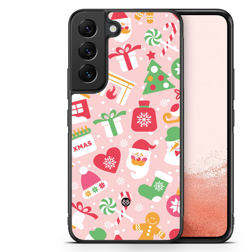 Samsung Galaxy S23 Plus 5G Case - Pink Christmas