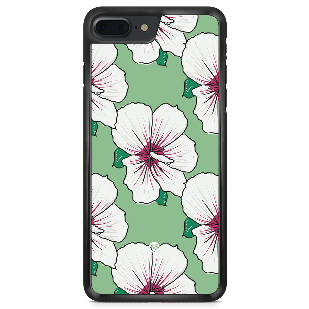 iPhone 8 Plus Case - Creamy White Flowers
