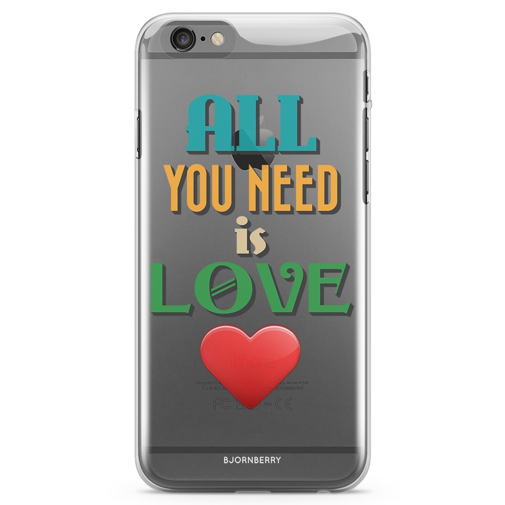 iPhone 6/6s TPU Case - All You Need Is Love
