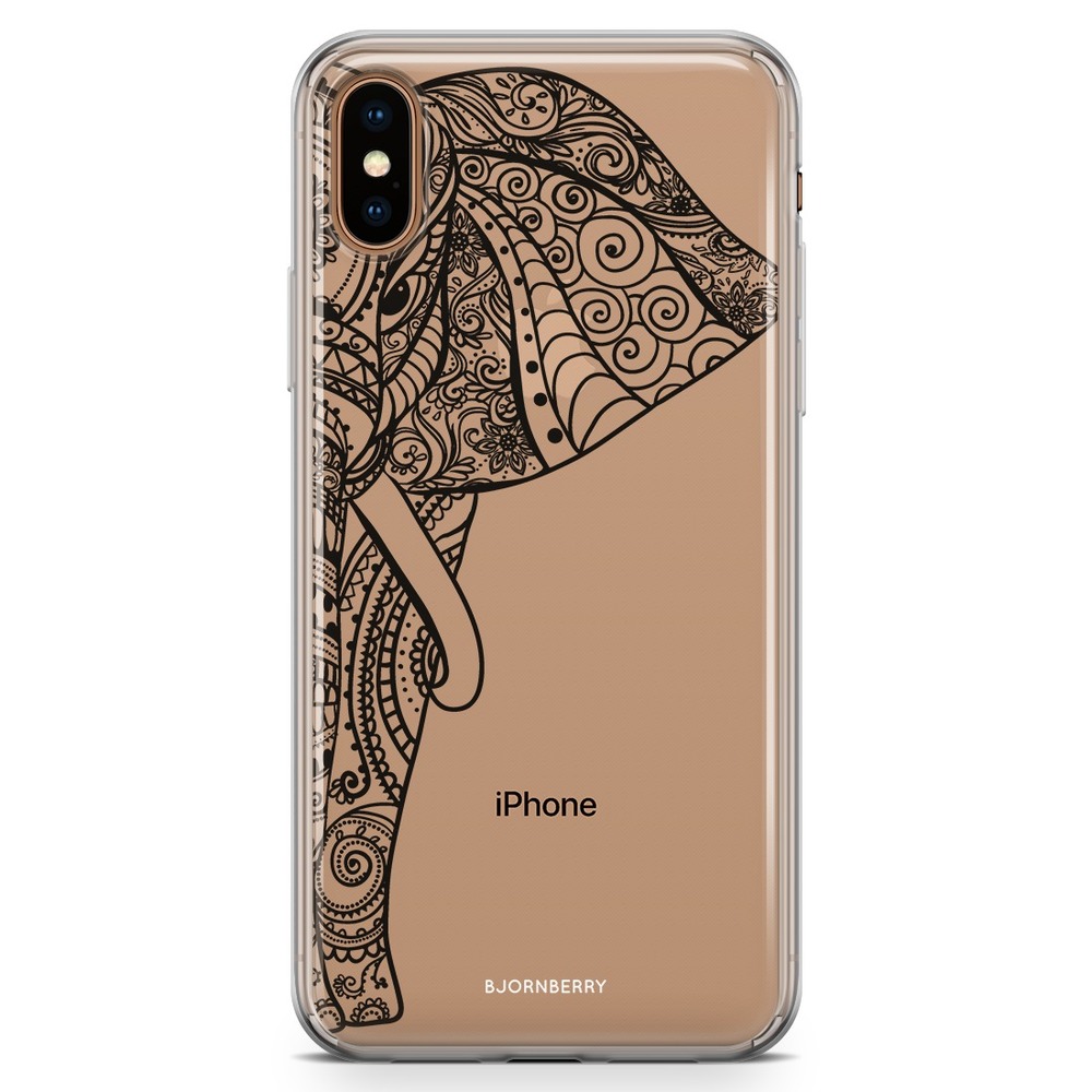 iPhone Xs Max Fashion Case - Mandala Elephant