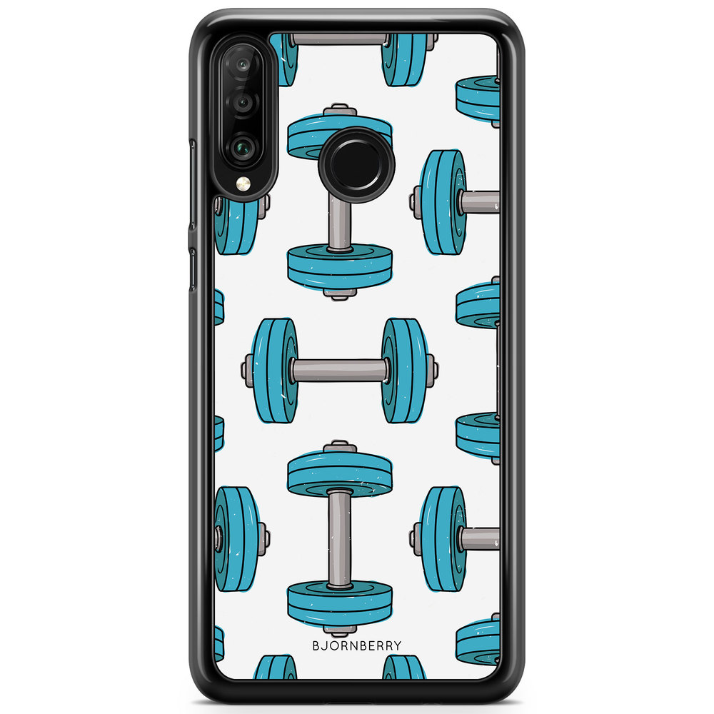 Huawei P30 Lite Case - Dumbbells