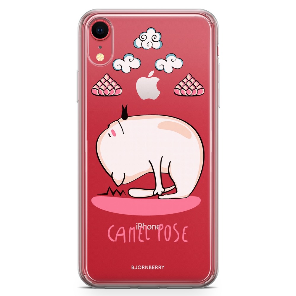 iPhone XR Fashion Case - Camel Pose