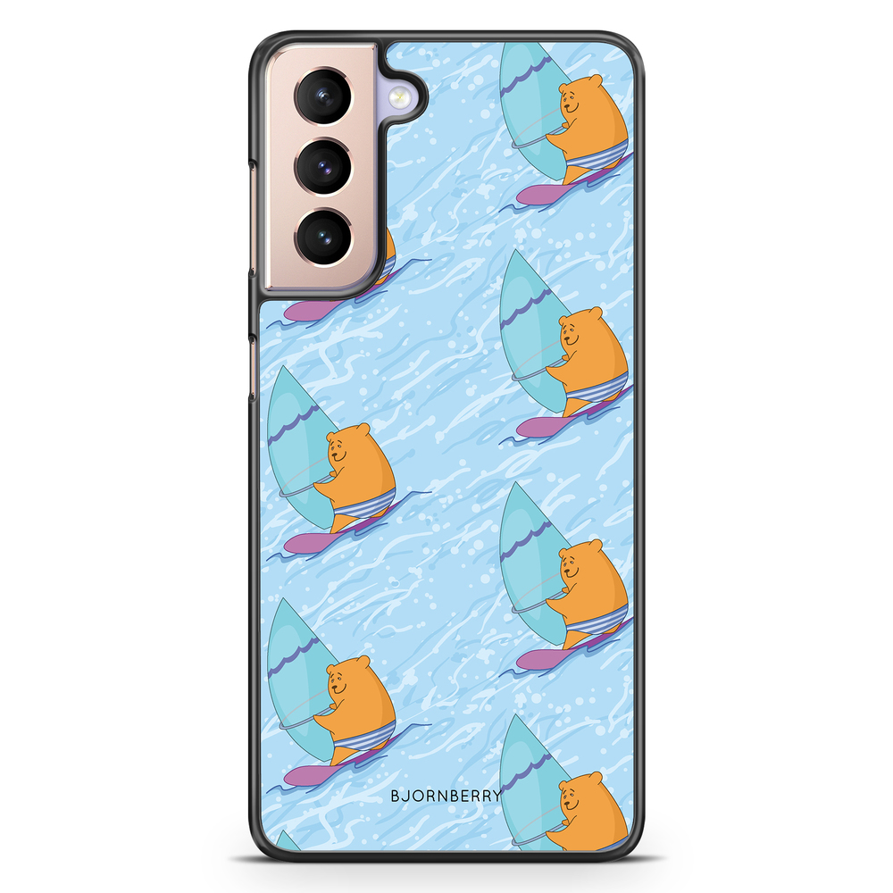 Samsung Galaxy S21 Case - Bear Surfer