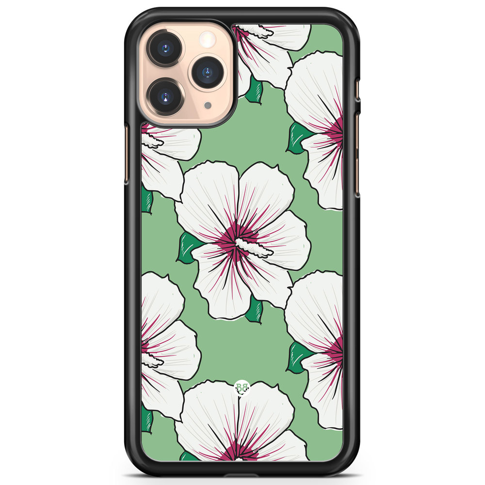 iPhone 11 Pro Case - Creamy White Flowers
