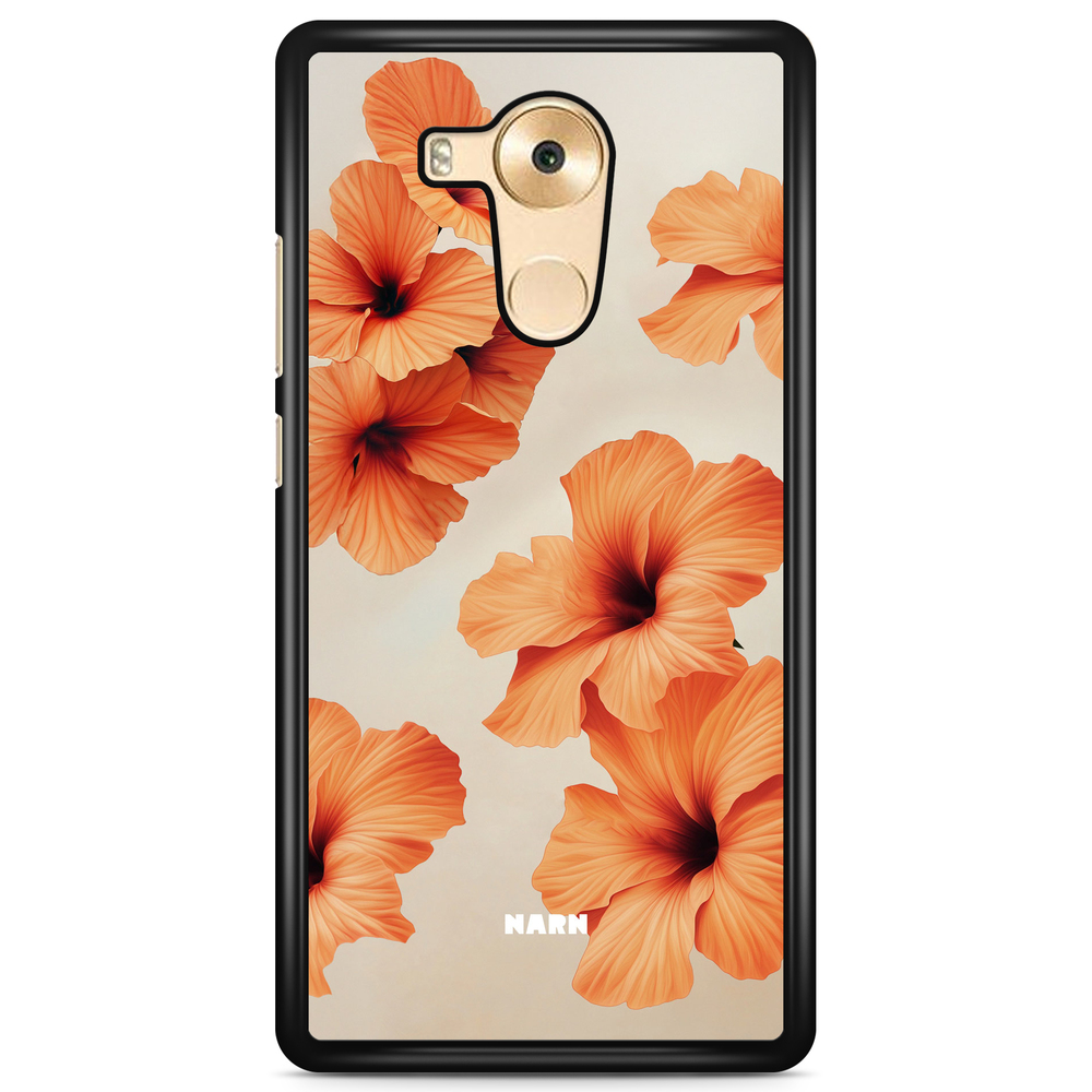 Huawei Mate 9 Case - Hibiscus Era - Papaya