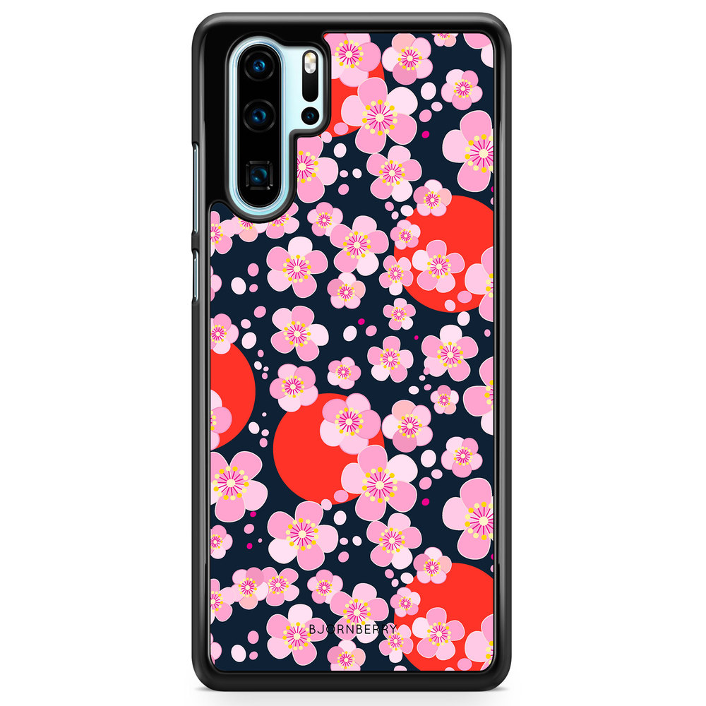 Huawei P30 Pro Case - Japanese Flowers