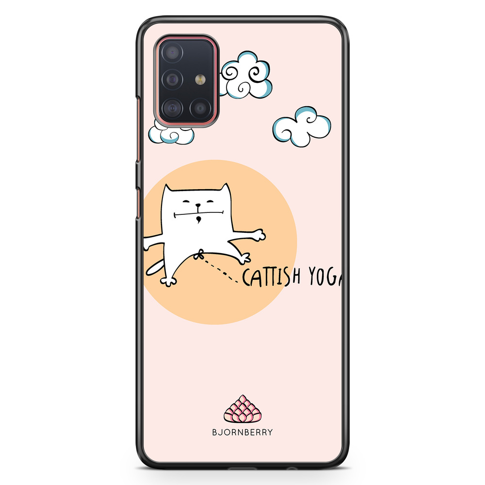 Samsung Galaxy A51 Case - Cattish Yoga